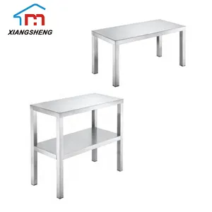 Best Sales 2022 Stainless Steel Work Bench Table Stainless Steel Prep Table With Under Shelf