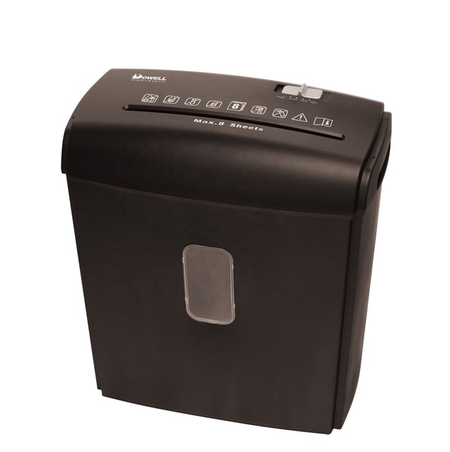 Best-Selling Electric 8 A4 Paper Cross-Cut Shredder Mute Shredding 15L Large Capacity DWS-810CC Credit Card Shredding