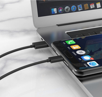 90 Degrés L Type Coude 3a Chargeur Usb vers Type C Câble Micro Charge Rapide Usb C Câble Données pour Usb-c