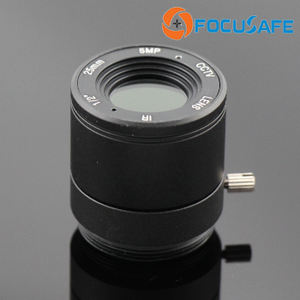 عدسة واسعة الزاوية بدقة 3 ميجابكسل ذات فتحة ثابتة 2.8 مم مع تركيب CS لكاميرا IP الصندوقية - Product Image 5