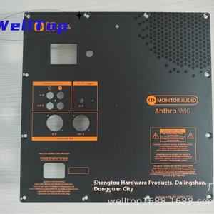 Amplificateur de garde-corps métallique personnalisé à 1 canal Welltop avec traitement de surface au fluorocarbone et impression sérigraphique - Product Image 3