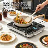 Sokany 57036 Nouvelle Plaque de cuisson électrique à tête unique, plaque chauffante solide, cuisinière électrique, brûleur électrique, cuisinière à induction