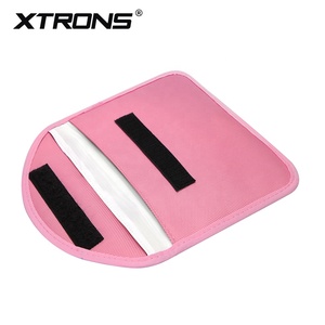 กระเป๋าป้องกันสัญญาณ RFID สำหรับกุญแจรถยนต์ XTRONS ขนาด 8 นิ้ว สีชมพู - Product Image 3