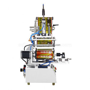 Machine d'étiquetage semi-automatique, étiqueteuse adhésive pneumatique compacte de bureau à double tube pour mastic, colle AB - Product Image 3