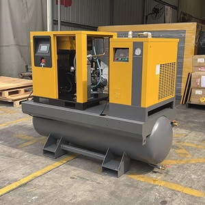 Compresor de Aire de Tornillo de Velocidad Variable de 7.5kw 10hp, Compresor de Aire Industrial Monofásico de 39cfm/120psi/230voltios 460v 415V - Product Image 5
