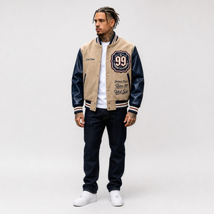 Custom <b>Baseball</b> <b>Jacket</b> Vintage Style Custom Logo Fashion Streetwear Menswear Varsity <b>Jacket</b> Letterman <b>Jacket</b> <b>Men</b> <b>Baseball</b> <b>Jacket</b> - Product Image 2