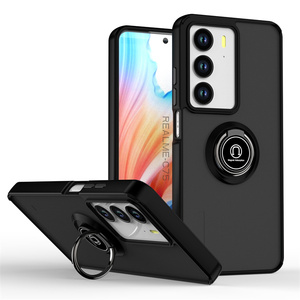 Support magnétique pour voiture avec anneau de protection pour Realme 14x/V60 Pro/C75 - Product Image 1