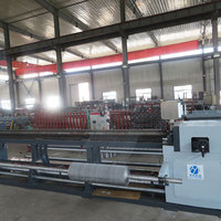 Machine à tisser des filets en treillis métallique torsadé inversé SR, machine à treillis hexagonal
