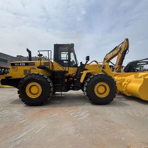 Cargadora de Ruedas Komatsu WA470 de Uso Pesado, Fuerte Fuerza de Tracción, Ciclo de Trabajo Rápido, Fácil Mantenimiento, Perfecta para la Construcción de Carreteras - Product Image 1