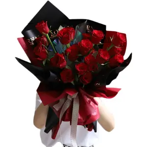 Pellicola opaca abbronzante fiore impermeabile carta da imballaggio bouquet materiale da imballaggio fiore art