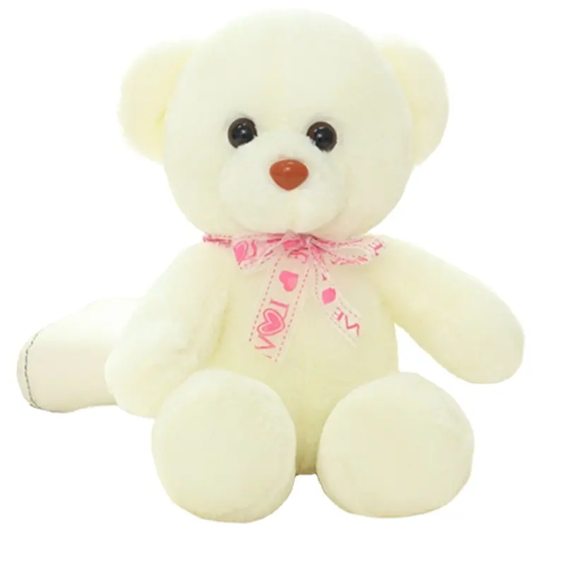 도매 프로모션 저렴한 가격 플러시 led 글로우 테디 베어/박제 무료 샘플 봉제 빛나는 빛나는 곰 인형 장난감