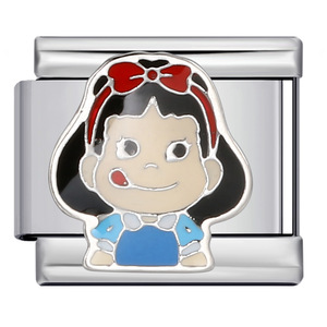 Pulseras de Joyería con Dijes de Acero Inoxidable Chapado en Oro y Zirconia, Elásticas, Hechas a Mano, Modulares, con Personajes Clásicos de Dibujos Animados, DIY - Product Image 2