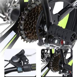 Vélo pour enfants de 20 pouces, fourche à suspension en alliage d'aluminium, vélo de montagne pour les âges de 8 à 15 ans, unisexe - Product Image 1