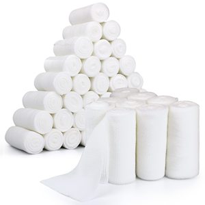 Bandage pour genou, fixation élastique, gaze respirante pour le sport, bandage élastique, bandage médical PBT - Product Image 3