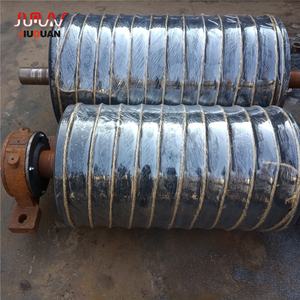 Rubberen Gecoate Kop Drive Trommel Poelie Transportband Bocht En Stompe Trommel Poelie 630*955 - Product Image 3