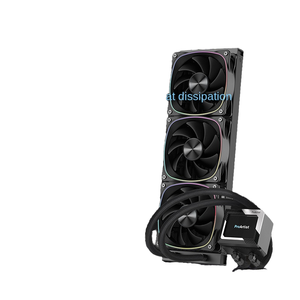 ProArtist GA5 Second Generation 360 Integrated Water Cooling Radiator ATX Form Full Tower Plastic Desktop <b>Computer</b> CPU <b>Fan</b> Stock - Product Image 1