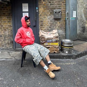 <strong>Rainbow</strong> Spray Men Digital Camouflage Pattern Vintage Utility Cargo <strong>Shorts</strong> Heavyweight 100% Cotton Multi-pocket Men's Camo <strong>Shorts</strong> - Product Image 3