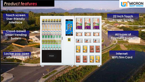 Dog Cat Pet sản phẩm Máy bán hàng tự động spial máy + Locker hai trong một venidng máy, micron thông minh Bán hàng tự động - Product Image 3