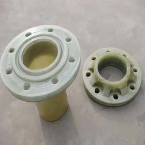 Säure- und Alkalibeständiger GFK-Blindflansch Alterungsbeständig Hohe Faserfestigkeit Chemische Rohrleitungsabsperrung mit Zuschnittservice - Product Image 3