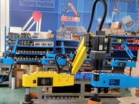 Mesin Pembuat Ulir Otomatis CNC Randro Servo Universal Flexible Arm Electric Nut Tapping Machine M3-M16 untuk Pengeboran & Pembuatan Ulir