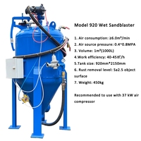 Machine de sablage pour enlèvement de peinture YS, sableuse portable, système de sablage pour la surface du navire