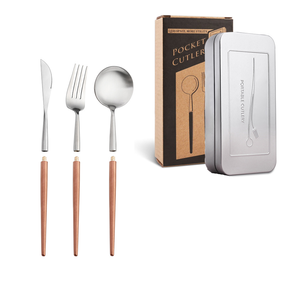 Knife/fork/spoon_silver+rose gold