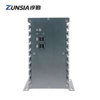 OEM Intel Core I3 i5 i7 6500U VGA/LVDS/EDP sin ventilador Industrial ordenador de control integrado X86 2 Lan DDR4 aluminio Mini Itx PC caso