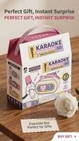 Microphone Karaoké Sans Fil Portable pour Enfants, Vente en Gros Usine, Double Micro Rechargeable pour Chant