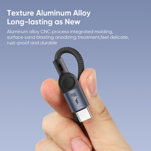 60W 65W 100W USB-C to Type-C Fast Charging Cable with Braid Shielding Pure Copper Conductor for iPhone 11/12/13/14/X - Product Image 4