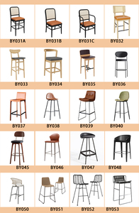 001 Chaise de bar moderne de style luxueux avec dossier, en acier inoxydable doré rose, mobilier artistique, <span class=keywords><strong>tabouret</strong></span> haut tendance pour table de bar - Product Image 5