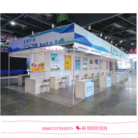 Stand d'exposition durable et robuste 3x3, stand modulaire en aluminium, stand de salon professionnel 10x10