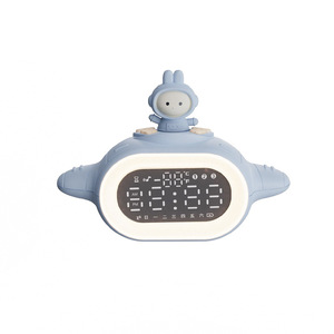 Smart Alarm <b>Clock</b> For Kids And Students With <b>Led</b> Display And Bluetooth App Control Oval Shape Back To School Use - Product Image 2