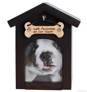 Cross-Border Wooden <strong>Pet</strong> Urn with Photo Frame Dog Tag Hook <strong>Memorial</strong> <strong>Box</strong> <strong>Pet</strong> Funeral Supplies Ashes <strong>Memorial</strong> <strong>Box</strong> - Product Image 2