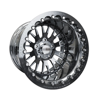 Jantes Beadlock Drag 15x10 15x12 15x15 5x114.3 5x4.5 en aluminium forgé sur mesure avec déport personnalisé pour Ford Mustang GT Falcon Fairlane