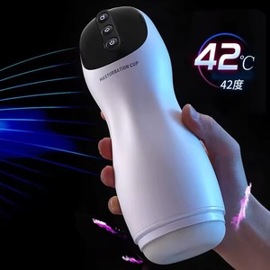 Masturbatore Elettrico Maschile all'Ingrosso con Voce, 10 Modalità Telescopiche e 3 Modalità di Aspirazione per Stimolazione - Giocattoli Sessuali - Product Image 3