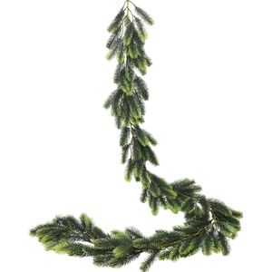 Guirlande de Noël artificielle, aiguilles de pin en plastique, décoration pour la maison, utilisation intérieure et extérieure, série 886 Rattan - Product Image 5
