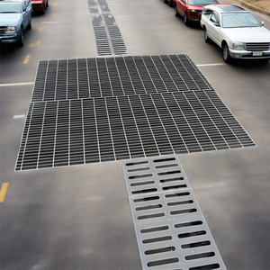 Tampa de Esgoto de Ferro Dúctil Preto ZhenHan de Alta Qualidade, Grelhas de Drenagem de Chuva, Padrão EN124, Personalizável - Product Image 3