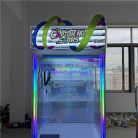 Kustomisasi Taman Bermain Dalam Ruangan Mesin Cakar LED Warna-warni Taman Bermain Dalam Ruangan Mesin Pengambil Hadiah Anak-anak Harga Peralatan Arcade
