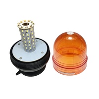 Luz estroboscópica LED, baliza de emergencia intermitente giratoria, equipo de luz de advertencia, accesorios para vehículos, Base magnética, autobús todoterreno