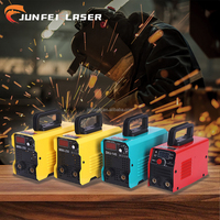 Machine à souder portable JUNFEI IGBT Inverter MMA 300 DC ARC, soudeuse à l'arc 4-en-1 sans gaz pour fil solide de 0,8 mm, nouvelle version pour usage domestique