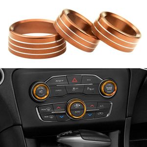 Couvercle de décoration intérieure pour <span class=keywords><strong>climatiseur</strong></span>, bouton CD, pour bouton de climatisation, pour Dodge Challenger chargeur Chrysler 300 300s 2015-2019 - Product Image 3