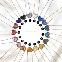Nouveau collier NFC, accessoires intelligents, bijoux élégants en forme de cœur, 13,56 MHz RFID, cadeaux NFC, cadeaux de vacances