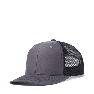 Casquette de baseball en maille personnalisable à faible MOQ pour homme, style Trucker, Snapback, 6 panneaux, unie, pour adulte, fabriquée au Vietnam - Product Image 3