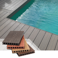 Terrasse en WPC pour l'extérieur : résistant au feu, imperméable et résistant aux intempéries, idéal pour les piscines et les patios.