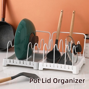 Foldable <b>Kitchen</b> Utensil Organizer with PP Folding Rack Spatula Rest Lid Stand and <b>Tower</b> Ladle Holder-Storage Hiders - Product Image 2