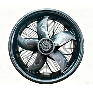 W3G910-OV12-08 400VAC พัดลม910มม. EC 880รอบต่อนาที28500CFM 2600W พัดลมระบายความร้อนตามแนวแกนสำหรับงานหนักโครงสร้างพื้นฐานของโรงงานผลิตจากเหล็ก - Product Image 1