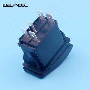 สวิตซ์คันโยกเปิดปิดปิดผนึกพร้อมสัญลักษณ์ไฟขับรถ,ไฟ Led สีน้ำเงินสไตล์ใหม่สำหรับรถยนต์12โวลต์5ขา - Product Image 3