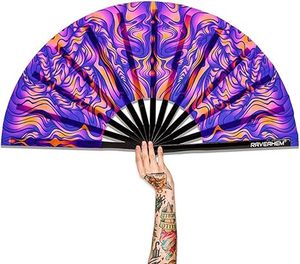 Abanico de Mano Grande con Logotipo Personalizado, Impresión UV, para Publicidad y Decoración - Product Image 6