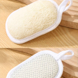 Éponge en loofah pour laver la vaisselle, essuyer la vaisselle dans la cuisine, chiffon de nettoyage ménager, brosse en pulpe de loofah, ustensile de nettoyage - Product Image 5