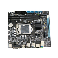 Carte mère de bureau H81M-K, socket H81 LGA 1150, compatible I3 I5 I7, DDR3 16G, Micro-ATX, UEFI BIOS, d'occasion, double canal, ports SATA